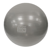 Gymnastický míč JORDAN Fit ball pro 55 cm, stříbrný