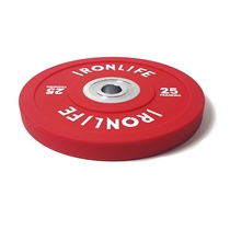 Urethanový kotouč IRONLIFE Bumper Competition 25 kg, červený