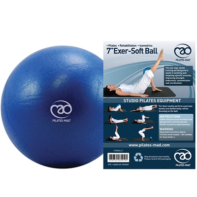 Over Ball FITNESS MAD 18 cm - BLUE