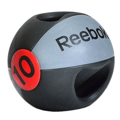 Medicinball dvojitý úchop 10 kg Reebok Professional