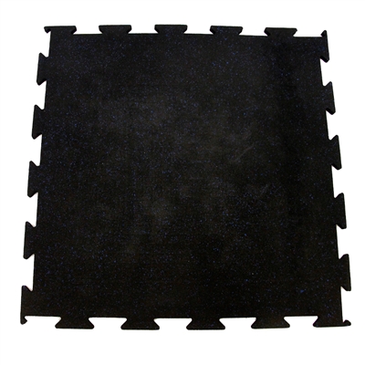 Gumová podlaha Puzzle 1x1m modrá 20% EPDM, 10mm