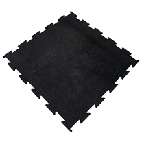 Gumová podlaha Puzzle 1x1m modrá 20% EPDM, 10mm 1